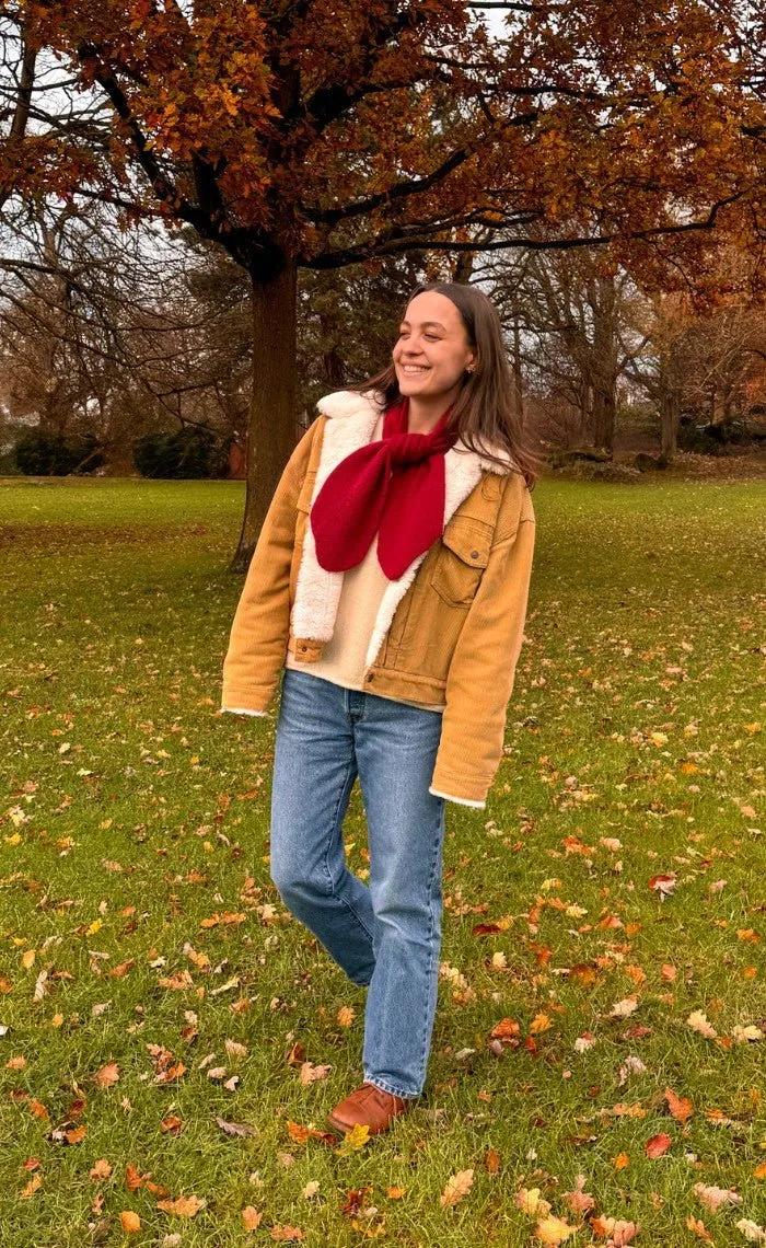Ruby Scarf - KASCHMIR & SEIDE - Strickpaket