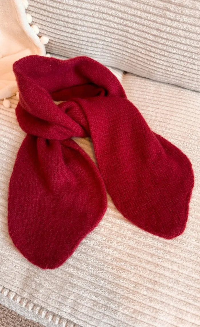 Ruby Scarf - KASCHMIR & SEIDE - Strickpaket
