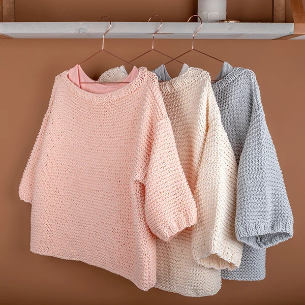 Yarn and Colors – Broschüre zum Loose-Fit-Pullover