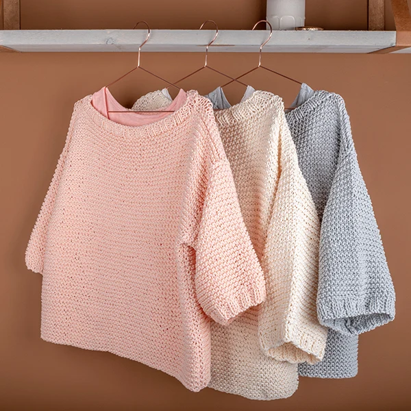 Yarn and Colors – Broschüre zum Loose-Fit-Pullover