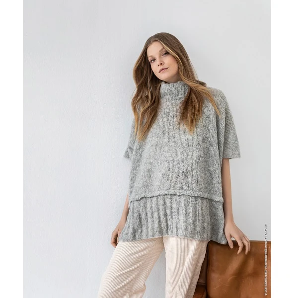 Strickanleitung für den Nuvoletta-Poncho
