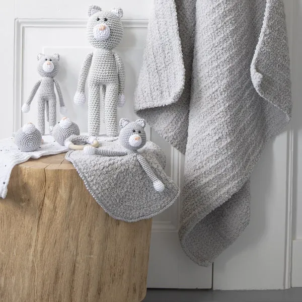 Häkelanleitung von Wollplatz: Tuch „Katze“