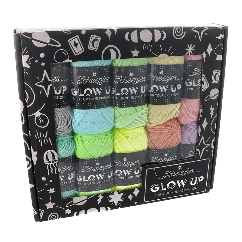 Scheepjes Glow Up Colour Pack 10 x 25 g