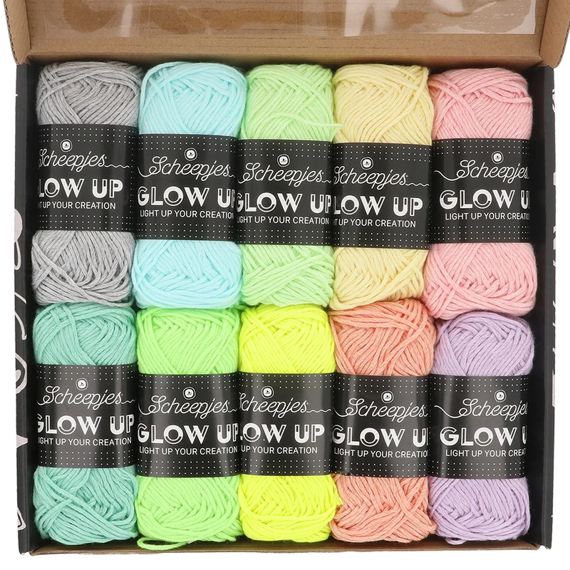 Scheepjes Glow Up Colour Pack 10 x 25 g