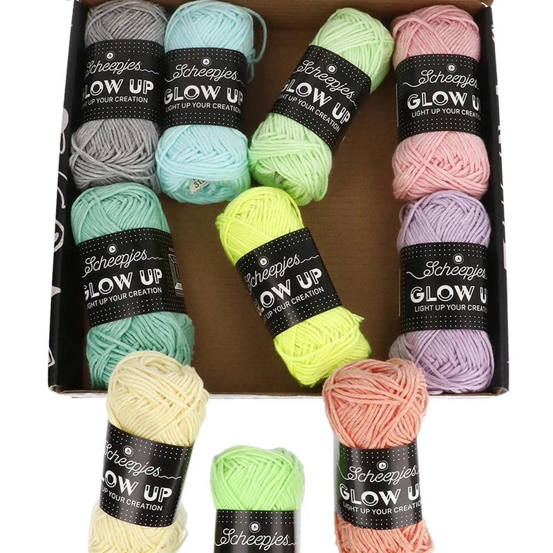 Scheepjes Glow Up Colour Pack 10 x 25 g