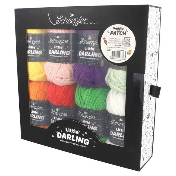 Scheepjes Little Darling Farbpaket 8 x 25 g „Veggie Patch“