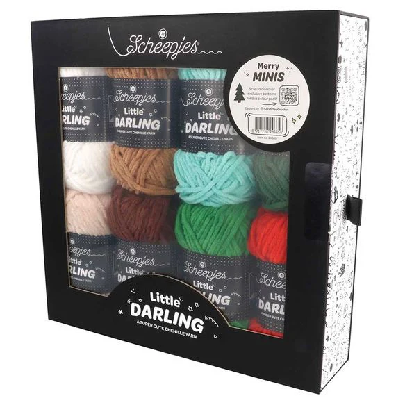 Scheepjes Little Darling Farbpaket 8 x 25 g Merry Minis