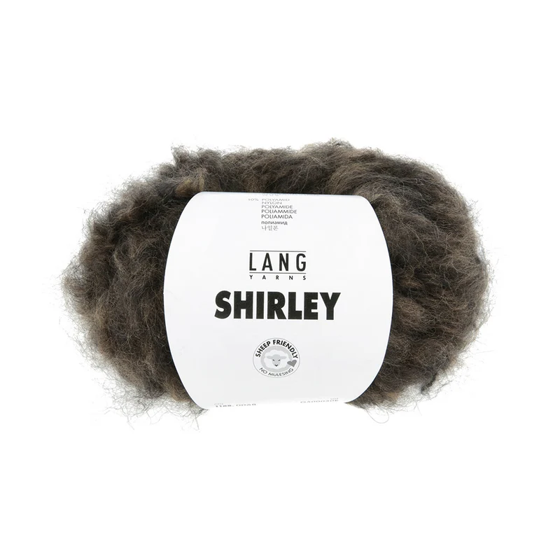Lang Yarns Shirley 0068 Dunkelbraun