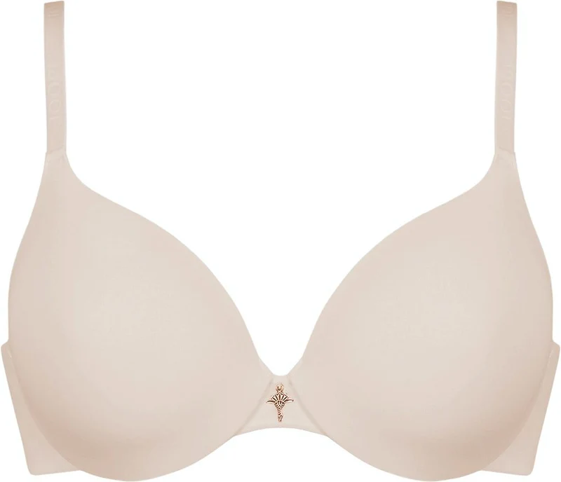 Underwired bra padded