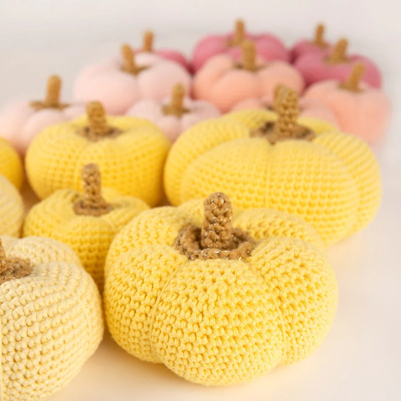 Herbstkürbis – Yarn and Colors Häkelpaket