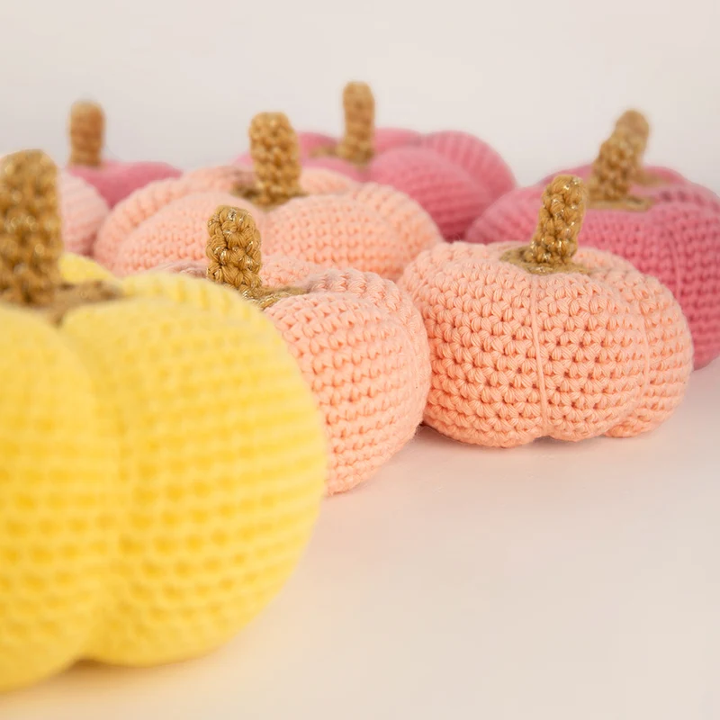 Herbstkürbis – Yarn and Colors Häkelpaket