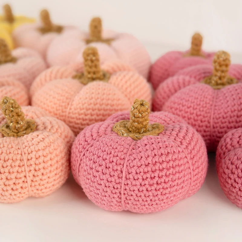 Herbstkürbis – Yarn and Colors Häkelpaket