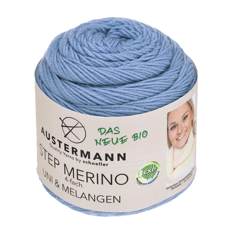Gots Step Merino 4 Exp Uni | 400 M - 100 G | 1005 - Hellblau
