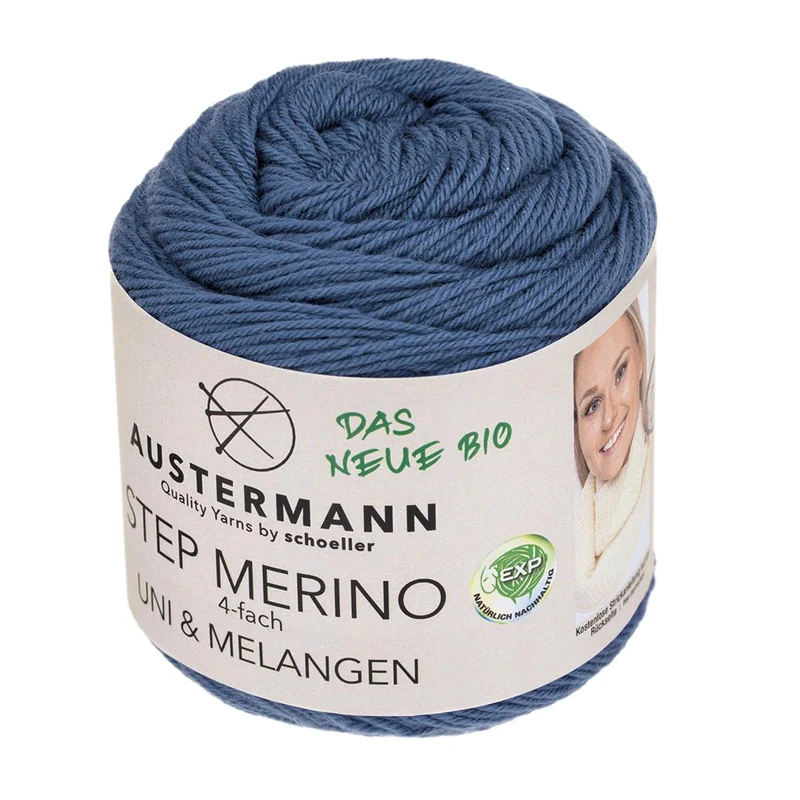 Gots Step Merino 4 Exp Uni | 400 M - 100 G | 1006 - Jeans