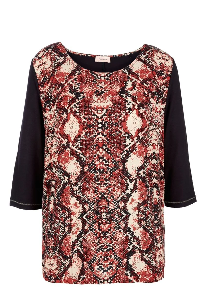 T-Shirt mit 3/4-Arm