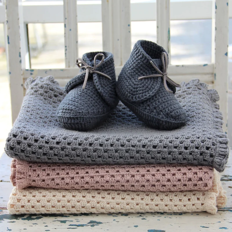 Häkelanleitung „Soft Bamboo Fine“ Babyschuhe (digital)
