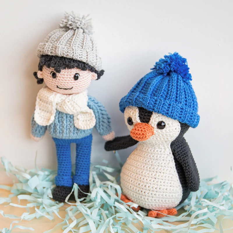 Häkelanleitung „Winterpinguin“ (digital)