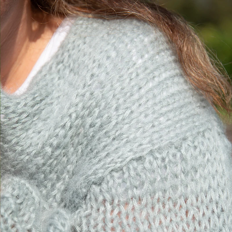 Strickpaket für eine kurze Jacke „Elegant“