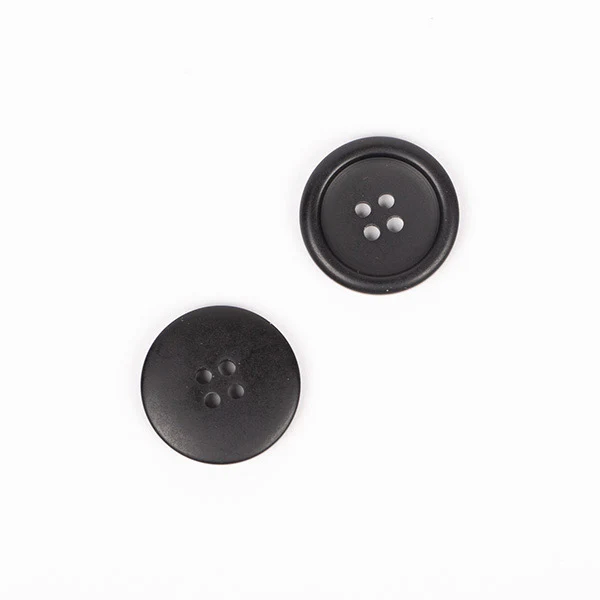 DROPS-Knopf 20 mm, mattschwarz