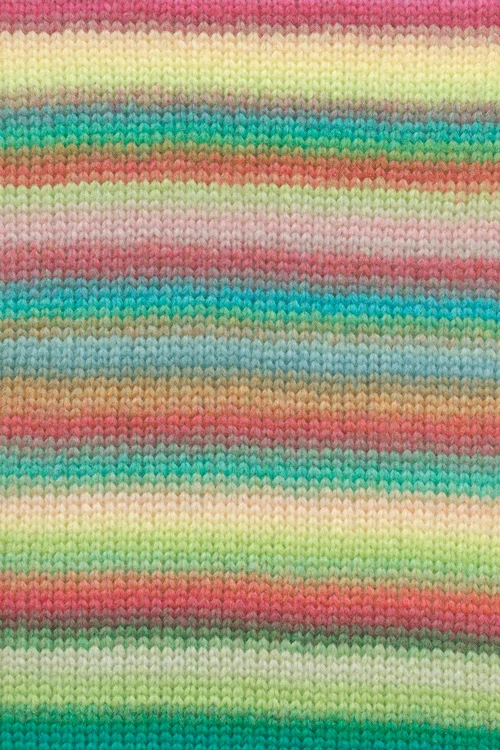 Lang Yarns Cloud 0029 Gelb/Grün/Türkis/Rosa