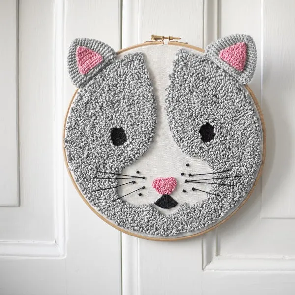 Punch-Needle-Anleitung „Wollplatz Kattenkop“