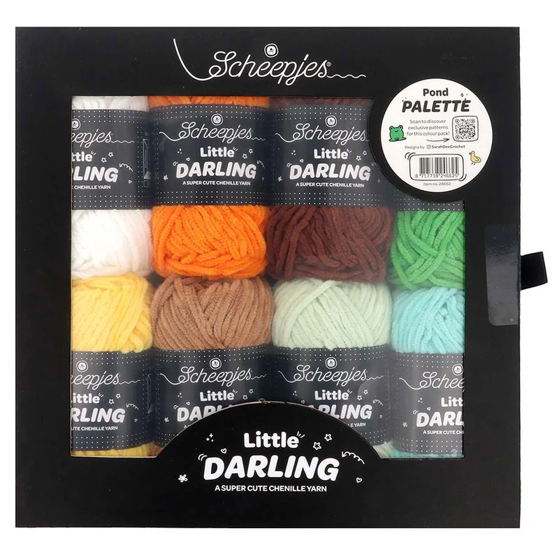 Scheepjes Little Darling Farbpaket 8 x 25 g „Pond Palet“