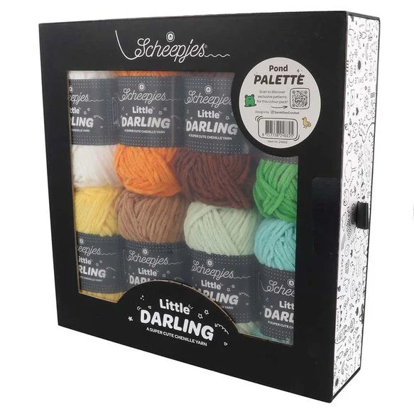Scheepjes Little Darling Farbpaket 8 x 25 g „Pond Palet“