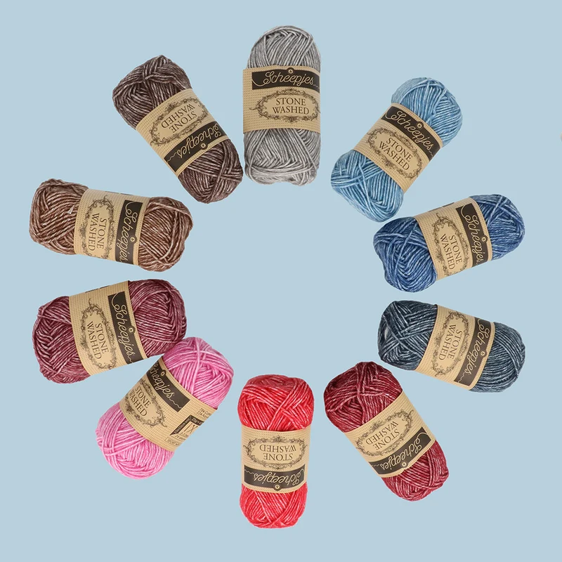Scheepjes Stone Washed Colour Pack Aura