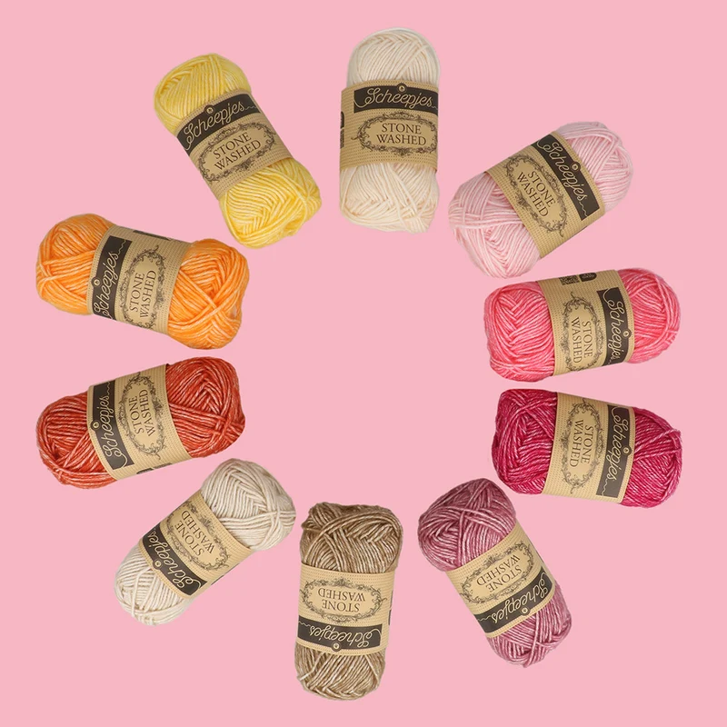 Scheepjes Stone Washed Colour Pack Manifest