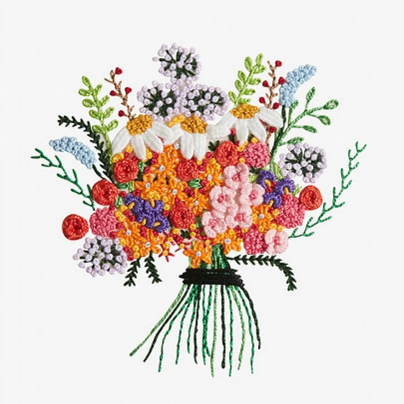 Stickanleitung „Blumenstrauß“ (digital)
