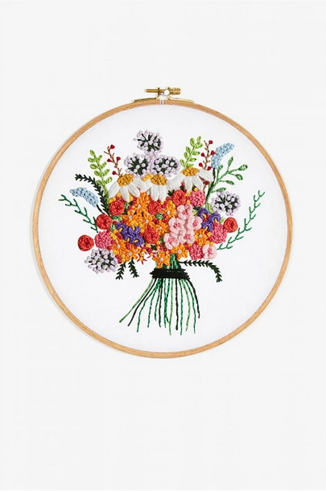 Stickanleitung „Blumenstrauß“ (digital)