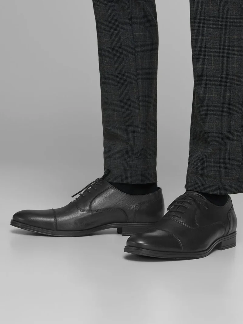 JFWDONALD LEATHER ANTHRACITE NOOS