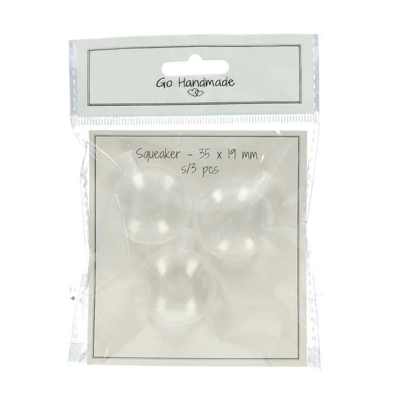 Go Handmade Spielzeug Pieper 25 x 14 mm (3 Stück)
