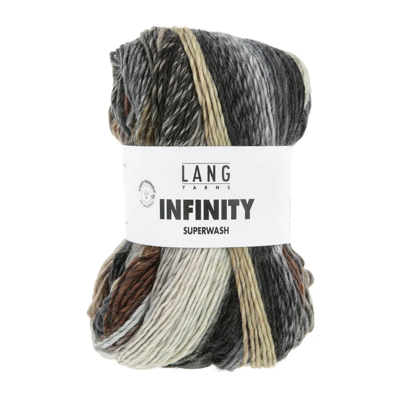 Lang Yarns Infinity 0007 Erdtöne