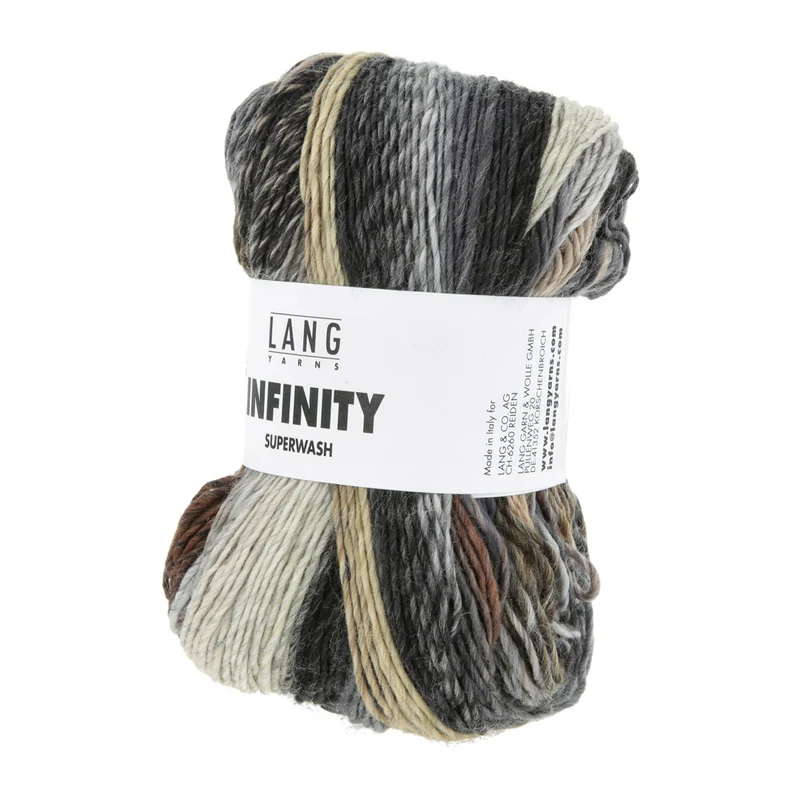 Lang Yarns Infinity 0007 Erdtöne