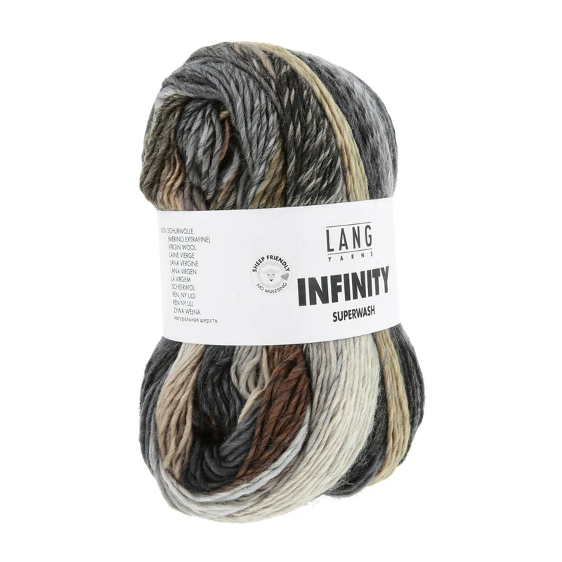 Lang Yarns Infinity 0007 Erdtöne
