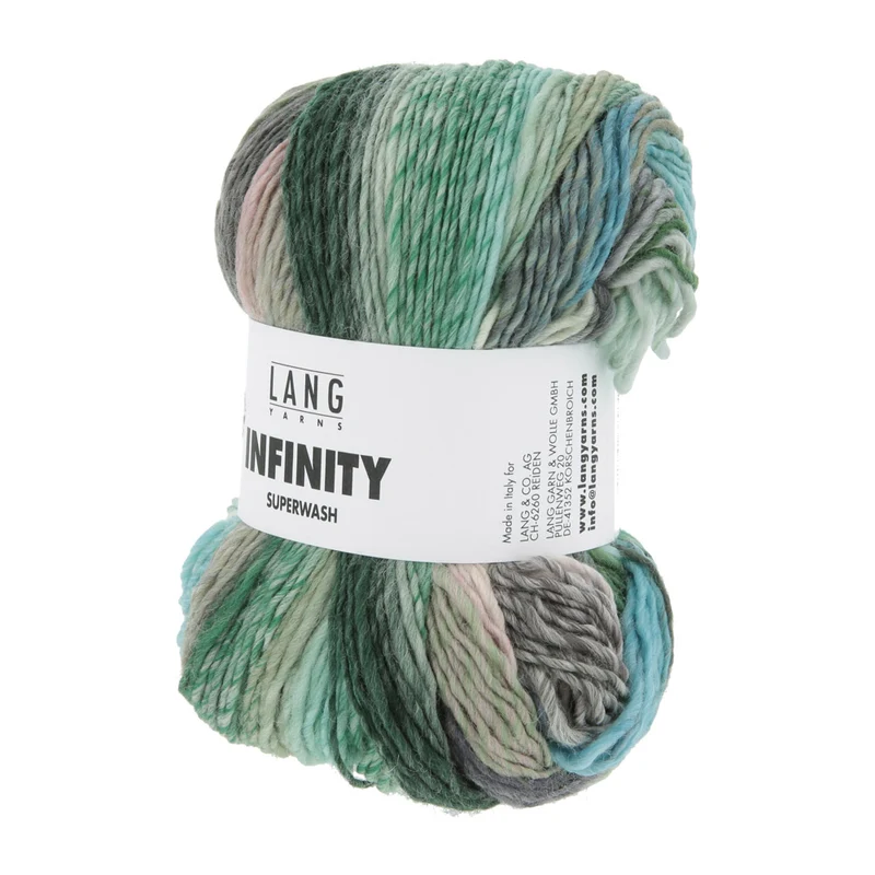 Lang Yarns Infinity 0005 Wiesengrün