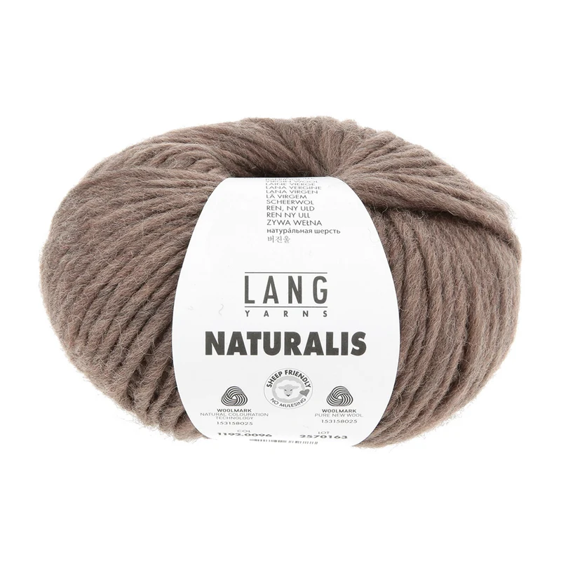 Lang Yarns Naturalis 0096 Hellbraun