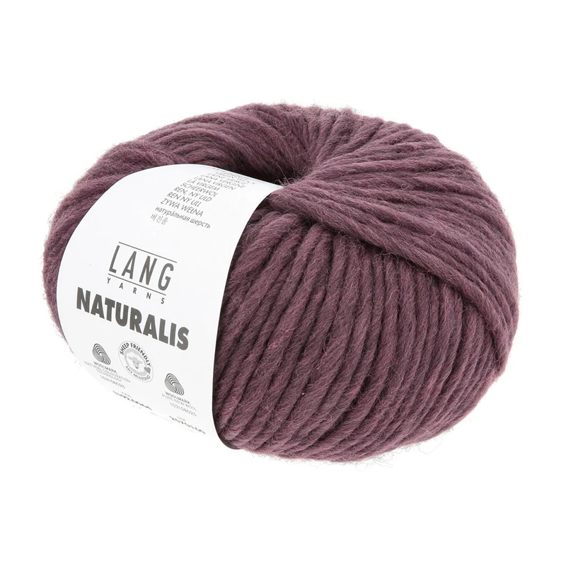 Lang Yarns Naturalis 0064 Burgund