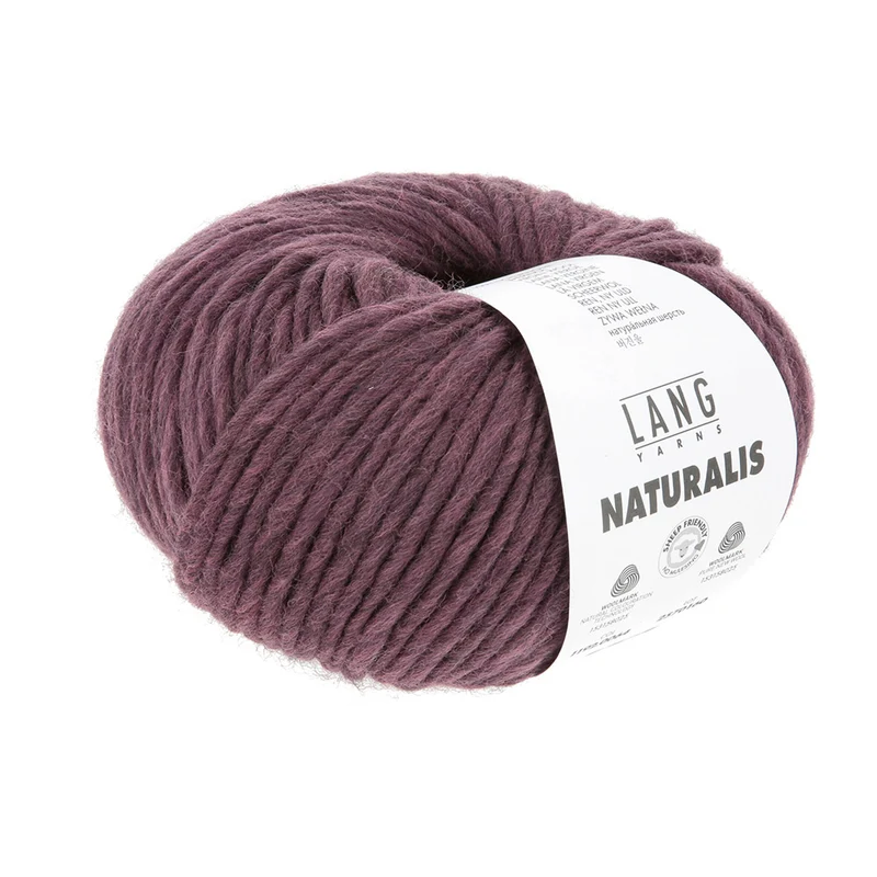 Lang Yarns Naturalis 0064 Burgund