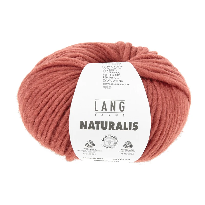 Lang Yarns Naturalis 0060 Rot