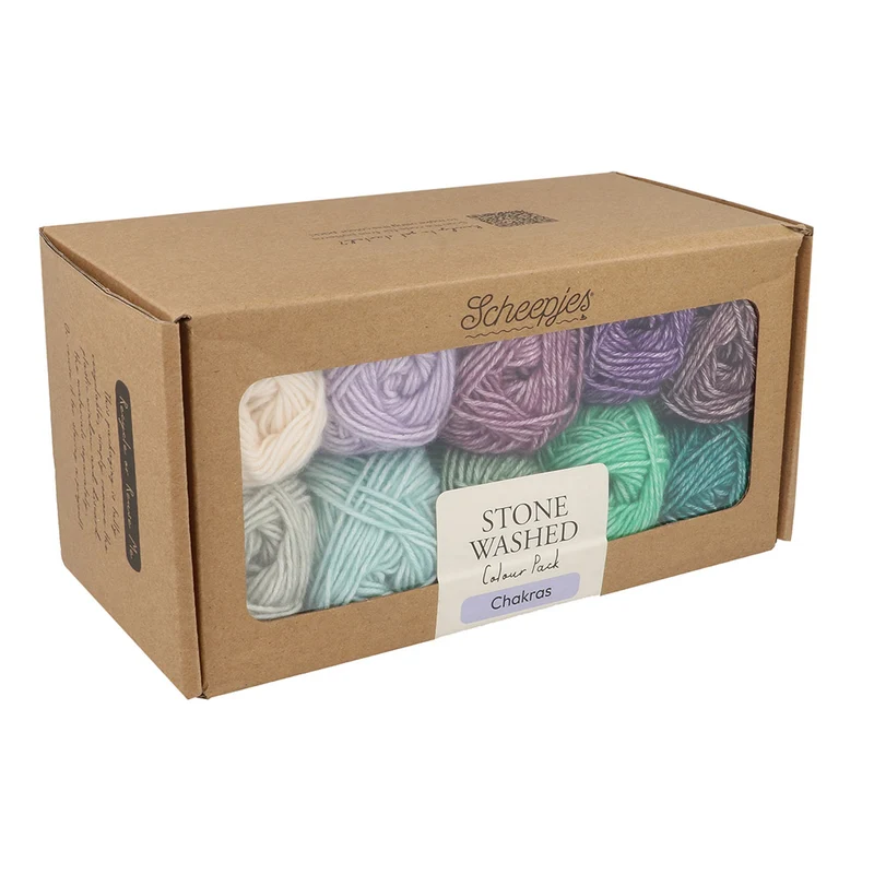 Scheepjes Stone Washed Colour Pack Chakras