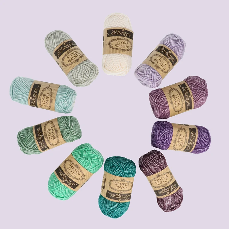 Scheepjes Stone Washed Colour Pack Chakras