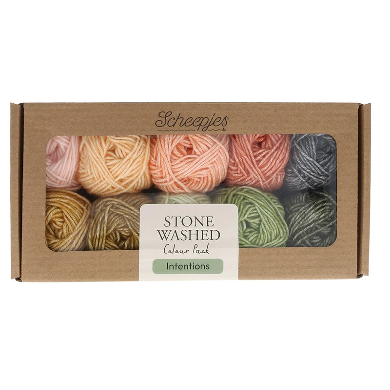 Scheepjes Stone Washed Colour Pack „Intentions“