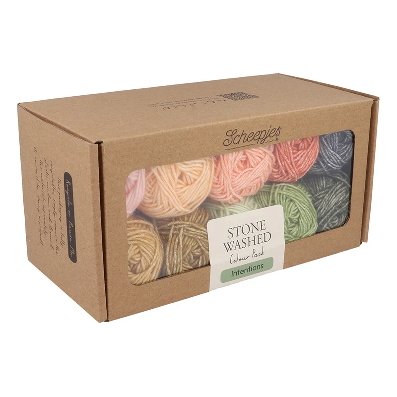 Scheepjes Stone Washed Colour Pack „Intentions“