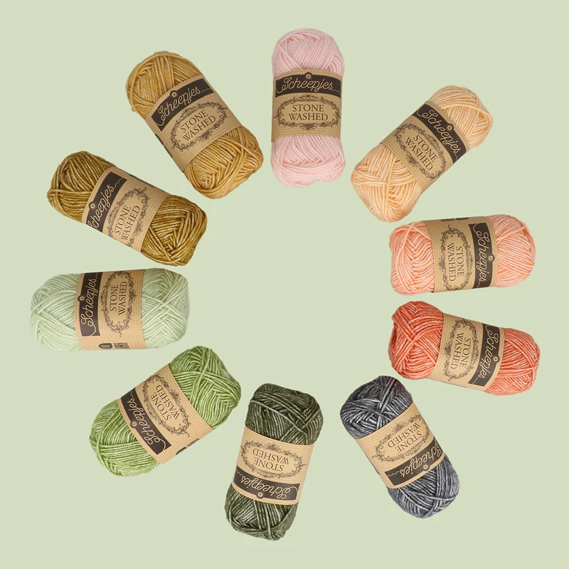 Scheepjes Stone Washed Colour Pack „Intentions“