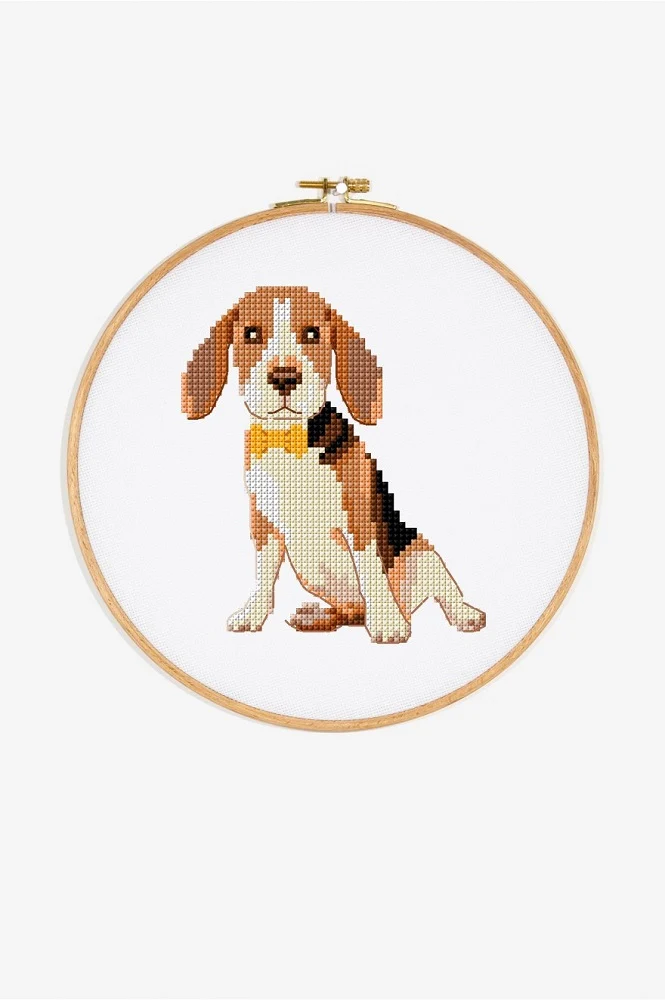 Stickanleitung „Beagle-Hündchen“ (digital)