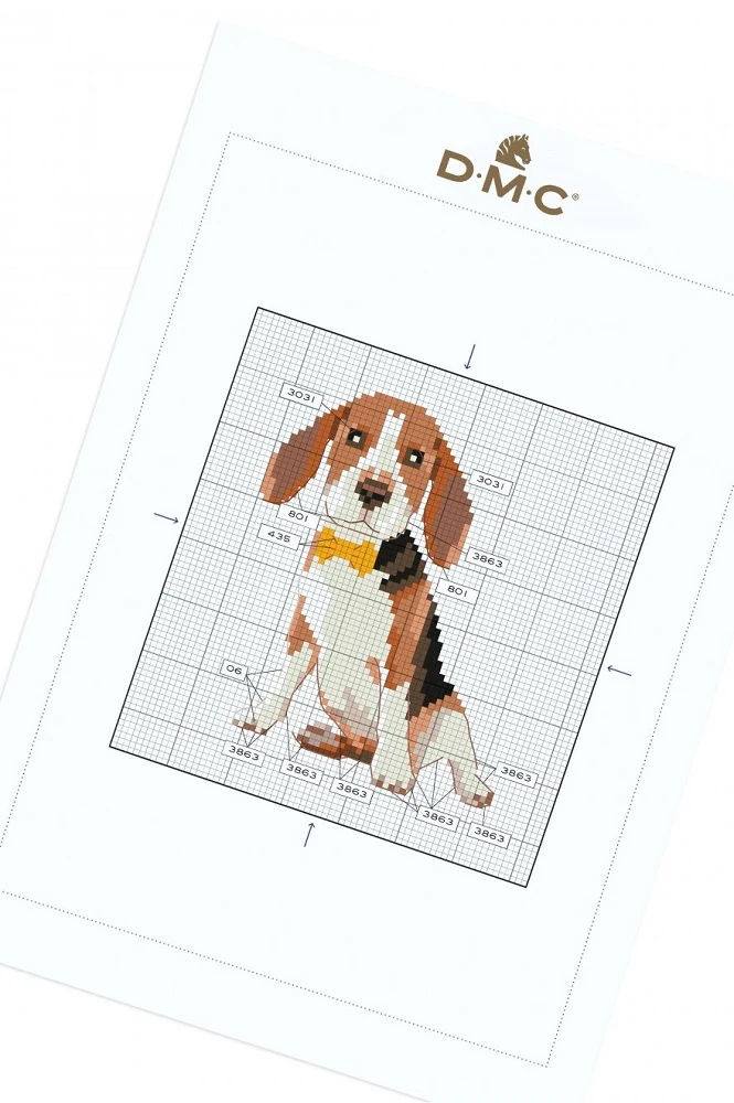 Stickanleitung „Beagle-Hündchen“ (digital)