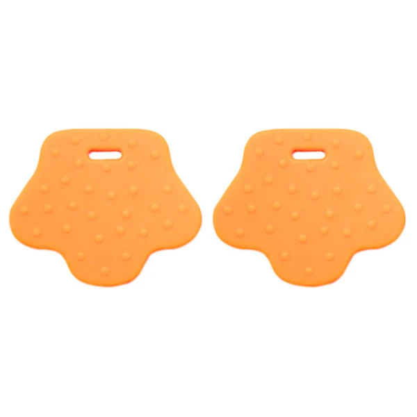 Go Handmade Tierpfoten-Beißringe 1 Orange