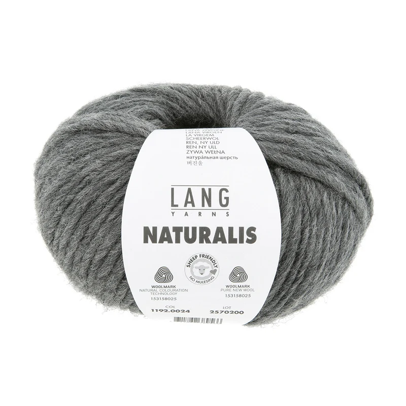 Lang Yarns Naturalis 0024 Grau